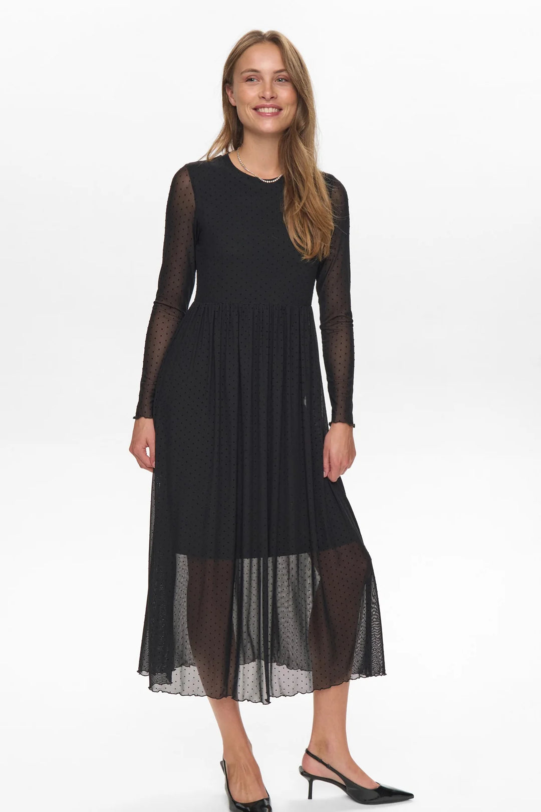 Numph Nujinnie Dress Caviar