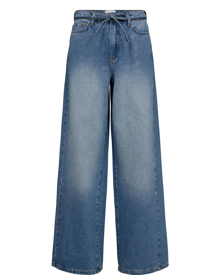 Numph Nubrooklyn Jeans Glam Blue Denim Silver