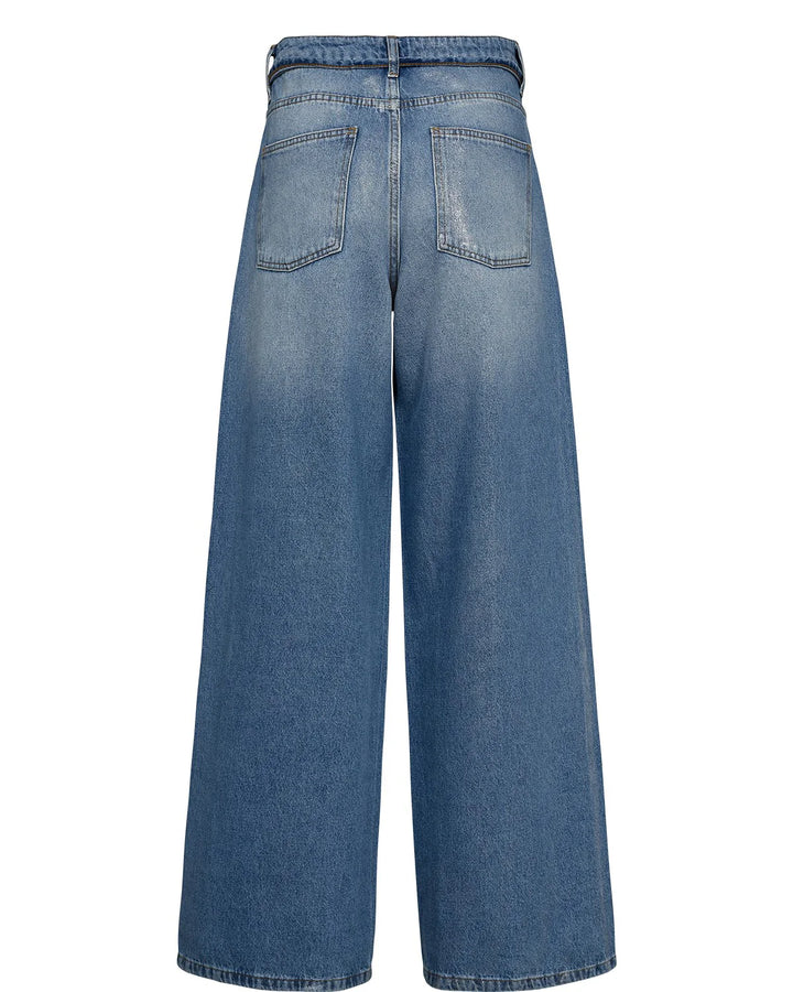 Numph Nubrooklyn Jeans Glam Blue Denim Silver