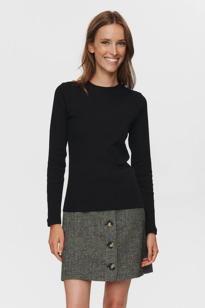 Numph Nuriley LS Tee Caviar