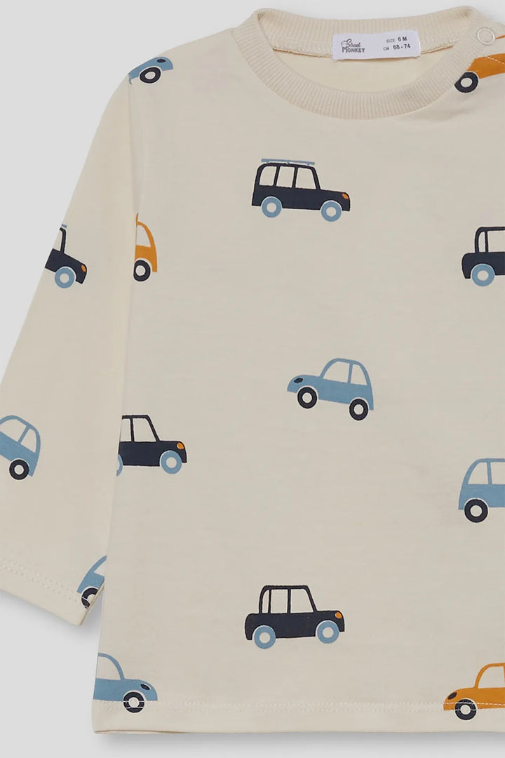 Street Monkey Boys Beige Car Top