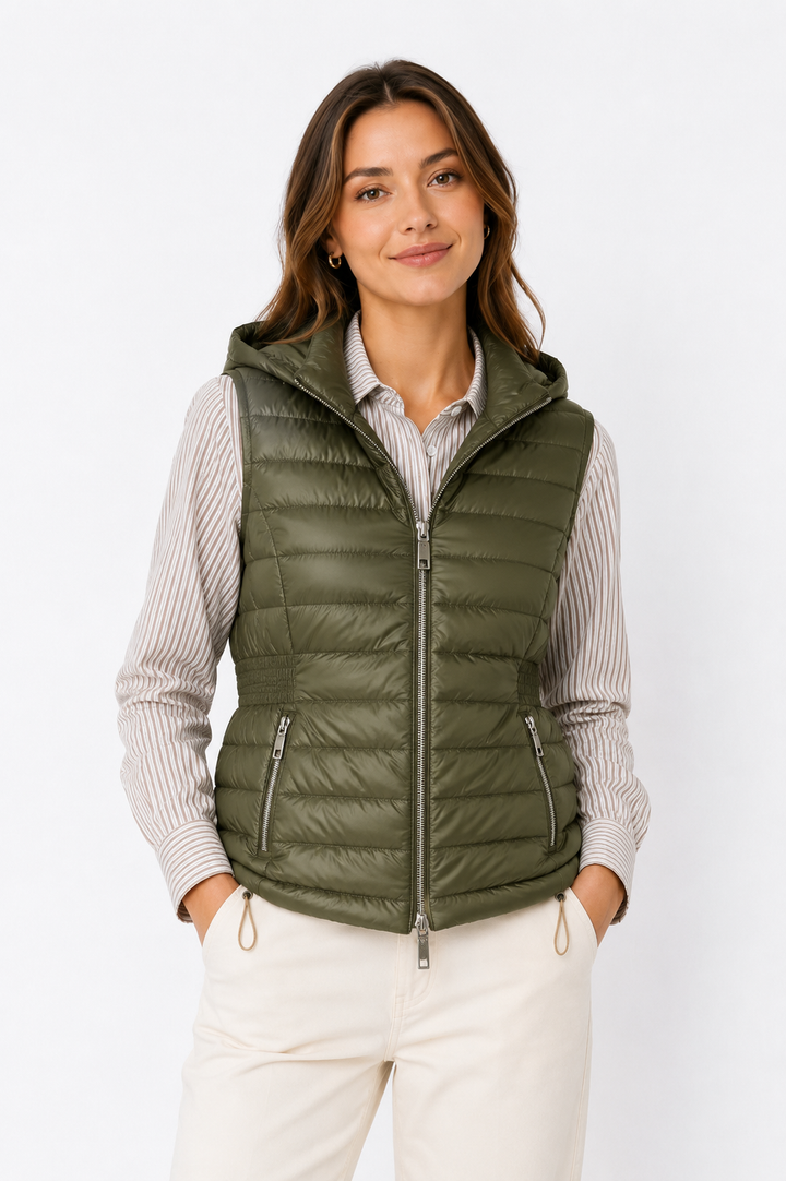 Monari Olive Green Gilet