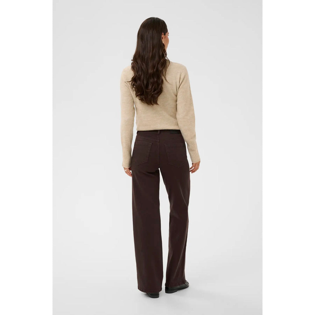 Kaffe Kabrook High Waist Jeans | Coffee Bean 32 Leg