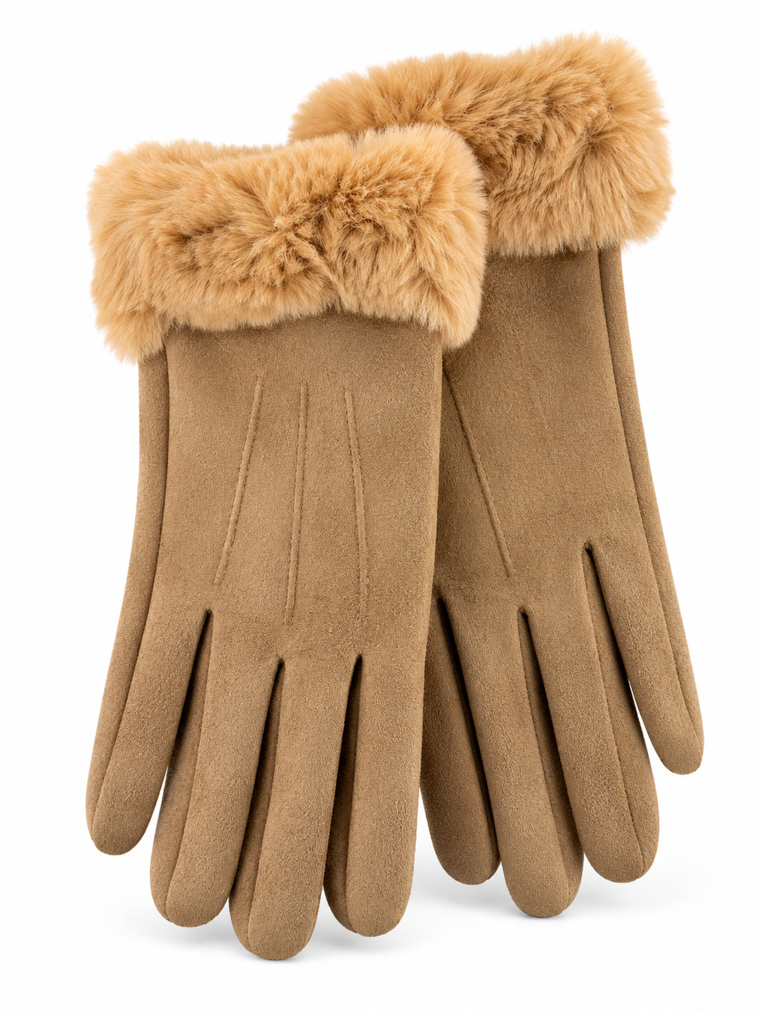 Jenny Glow Gloves | Fur Tan