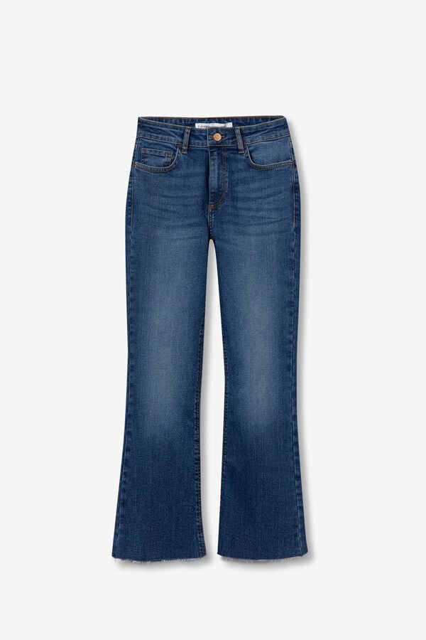 Tiffosi Megan_139 Crop Flared Denim Jean