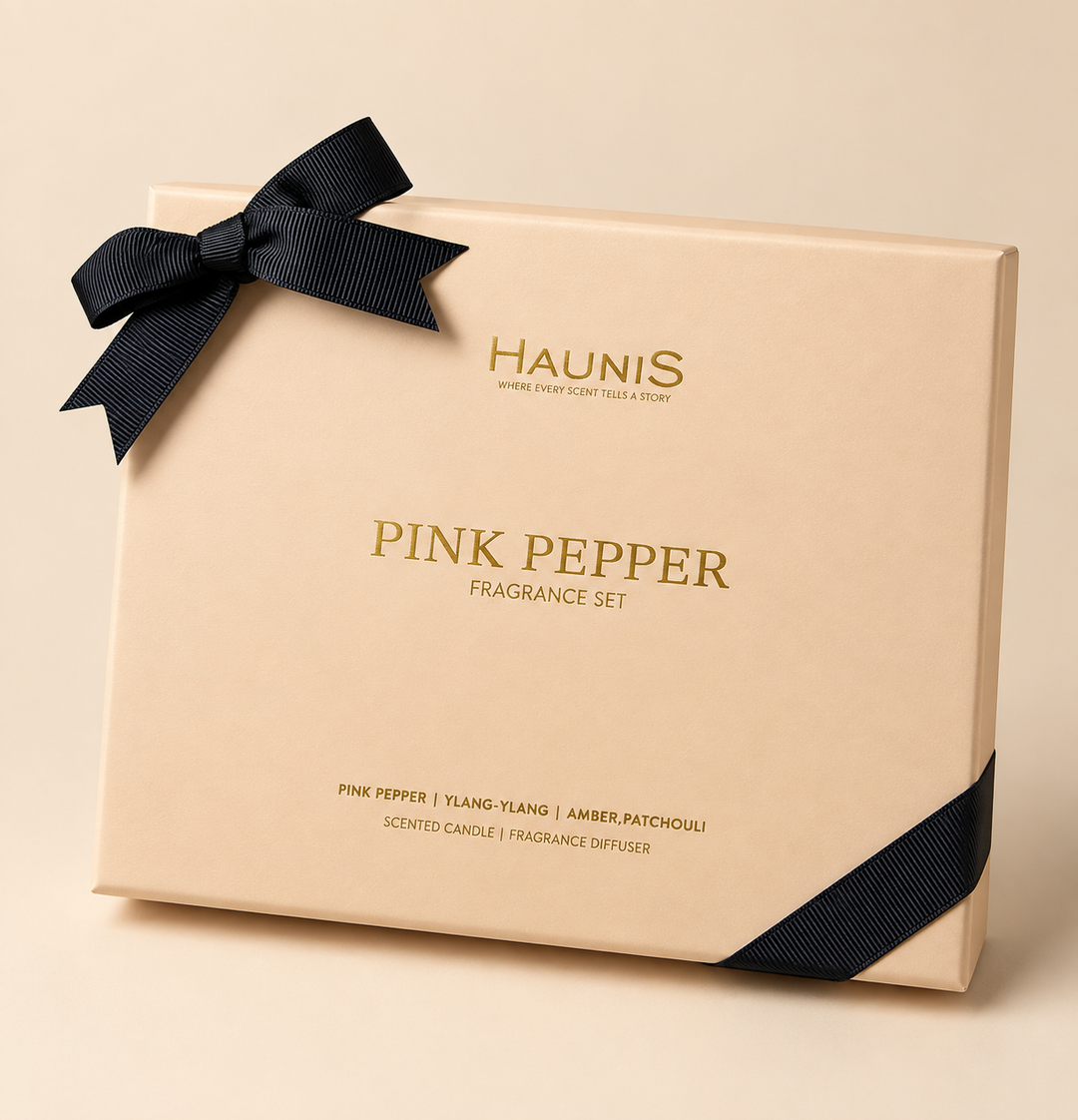 Haunis 2 Piece Gift Set | Pink Pepper