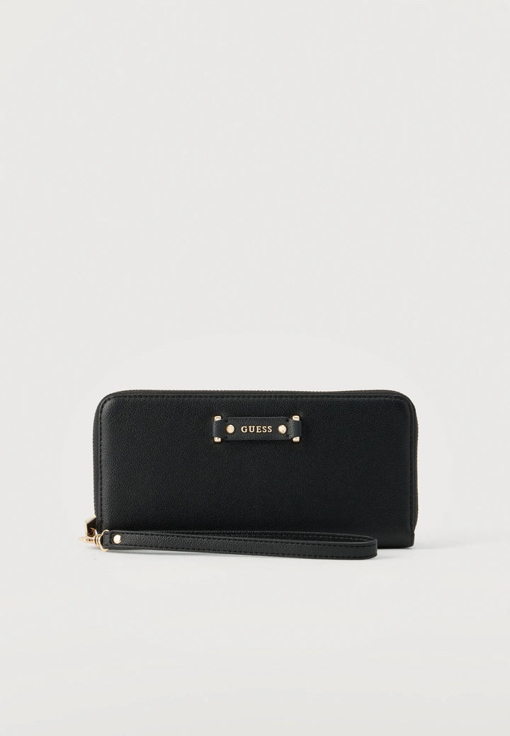 Guess Dorothy Black Slg Large Purse