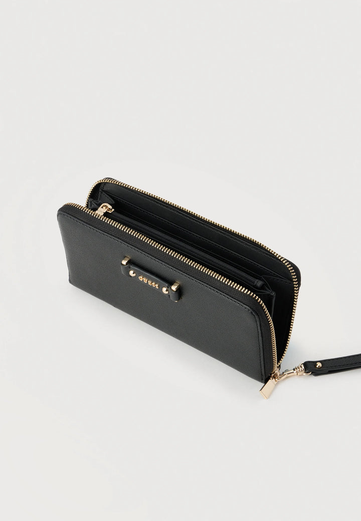 Guess Dorothy Black Slg Large Purse