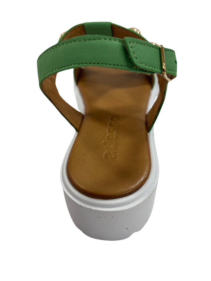 Adesso Summer Emerald Green T-Bar Sandal