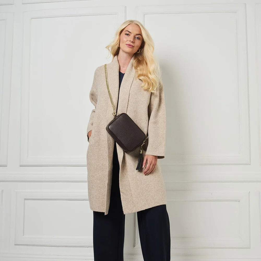 Elie Beaumont Crossbody Bag | Chocolate