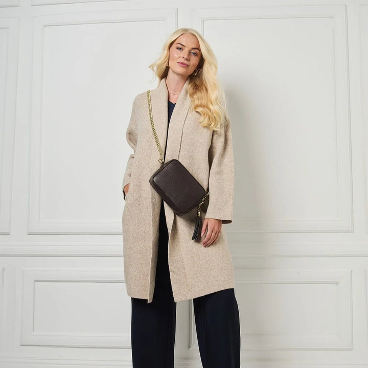 Elie Beaumont Crossbody Bag | Chocolate