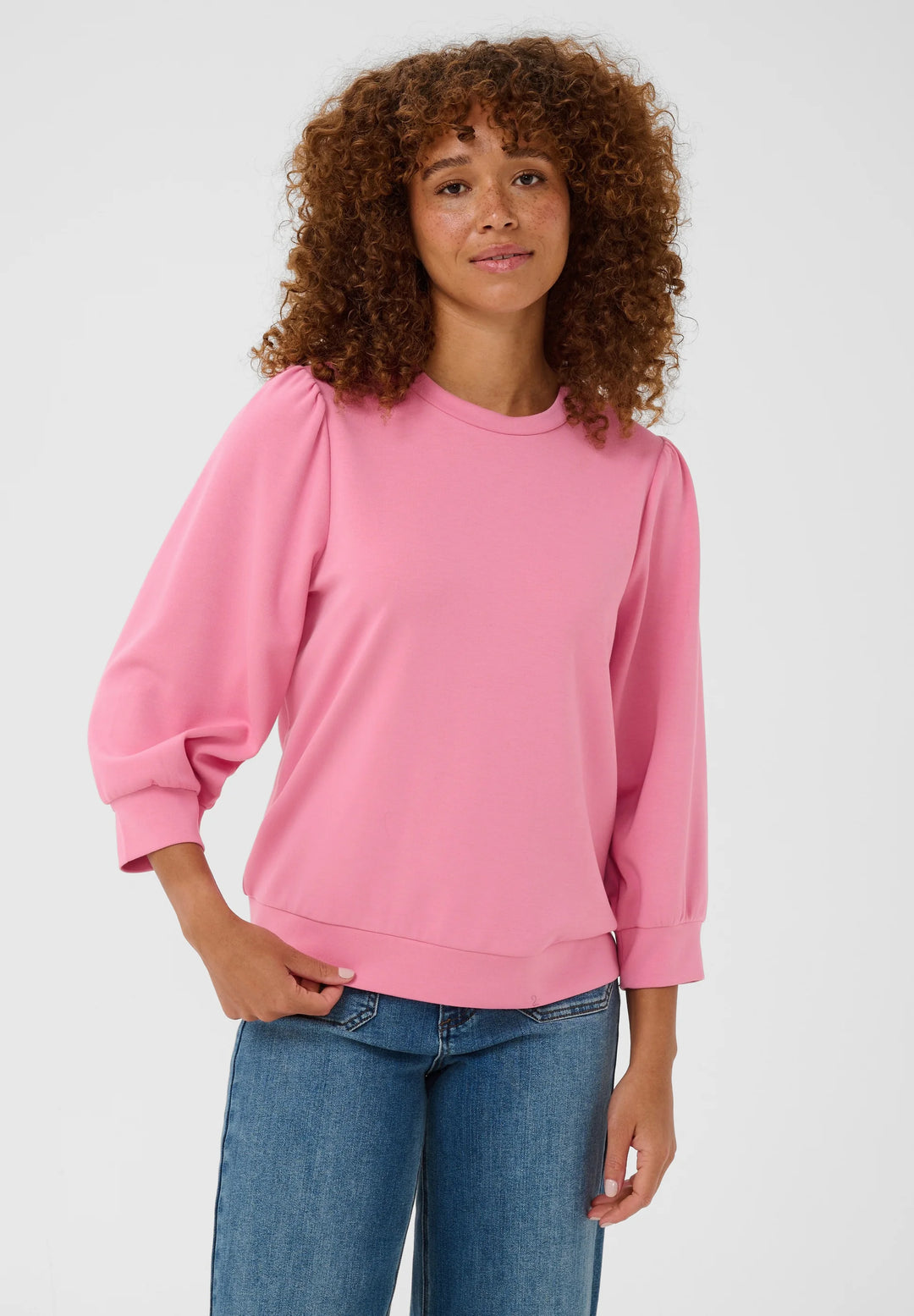Kaffe Kaannie Sweatshirt | Wild Rose