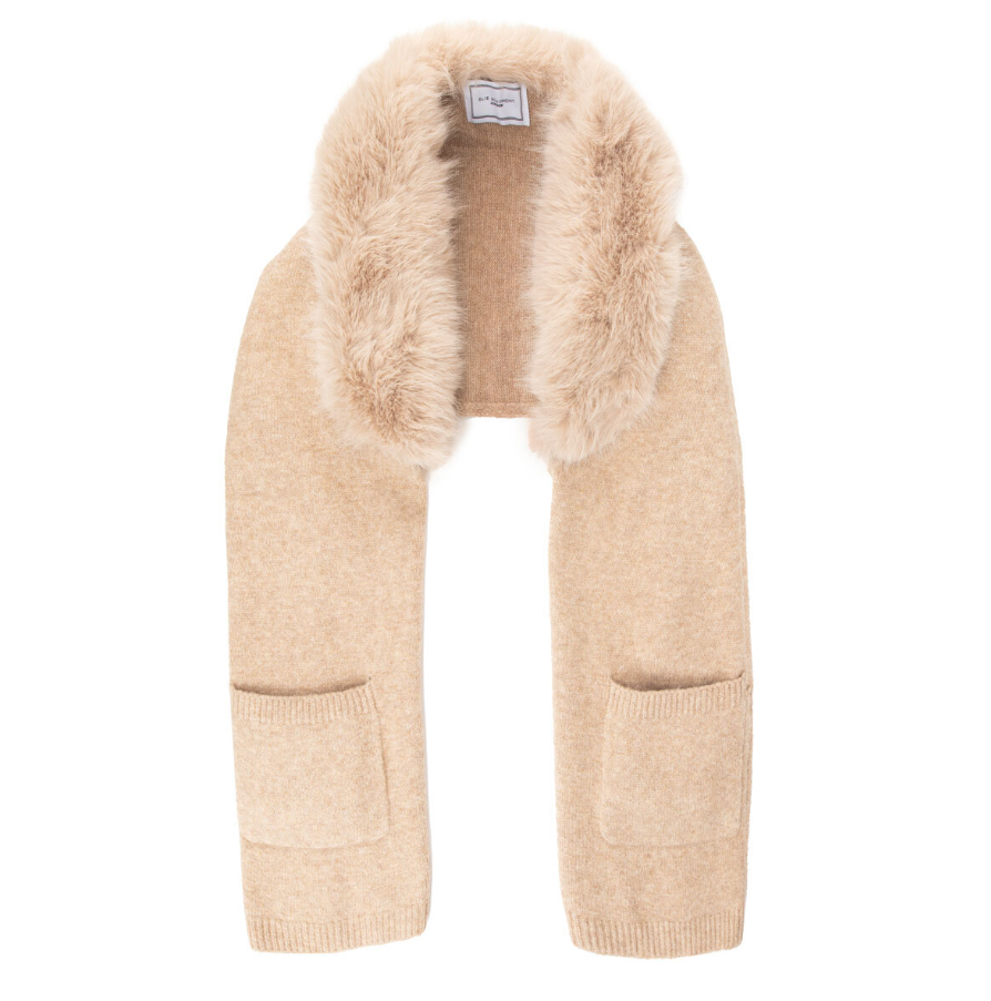 Elie Beaumont Elite Winter Stole | Coffee Fur
