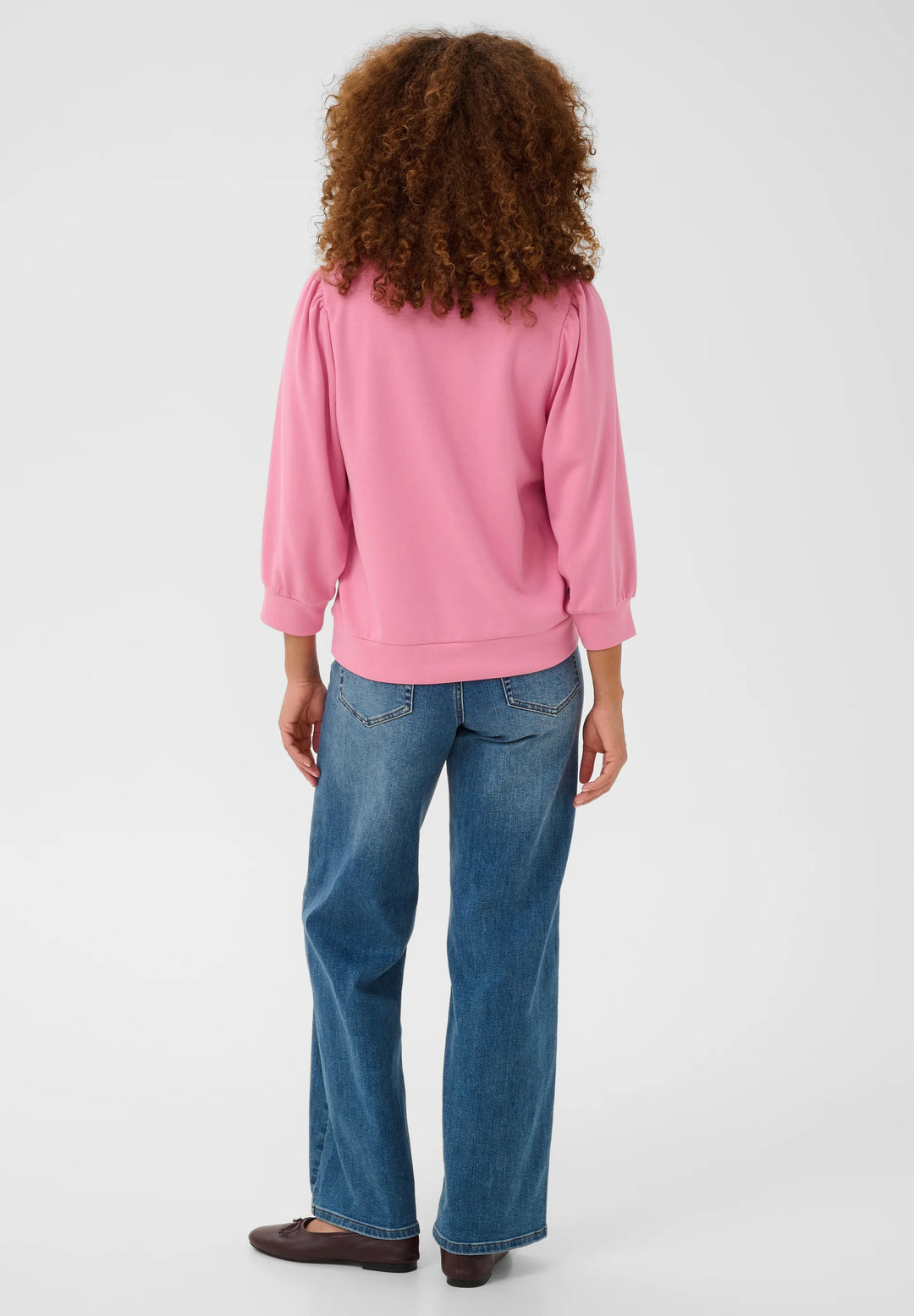 Kaffe Kaannie Sweatshirt | Wild Rose