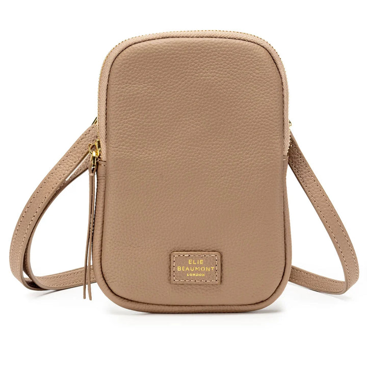 Elie Beaumont Phone Bag | Mink Leather