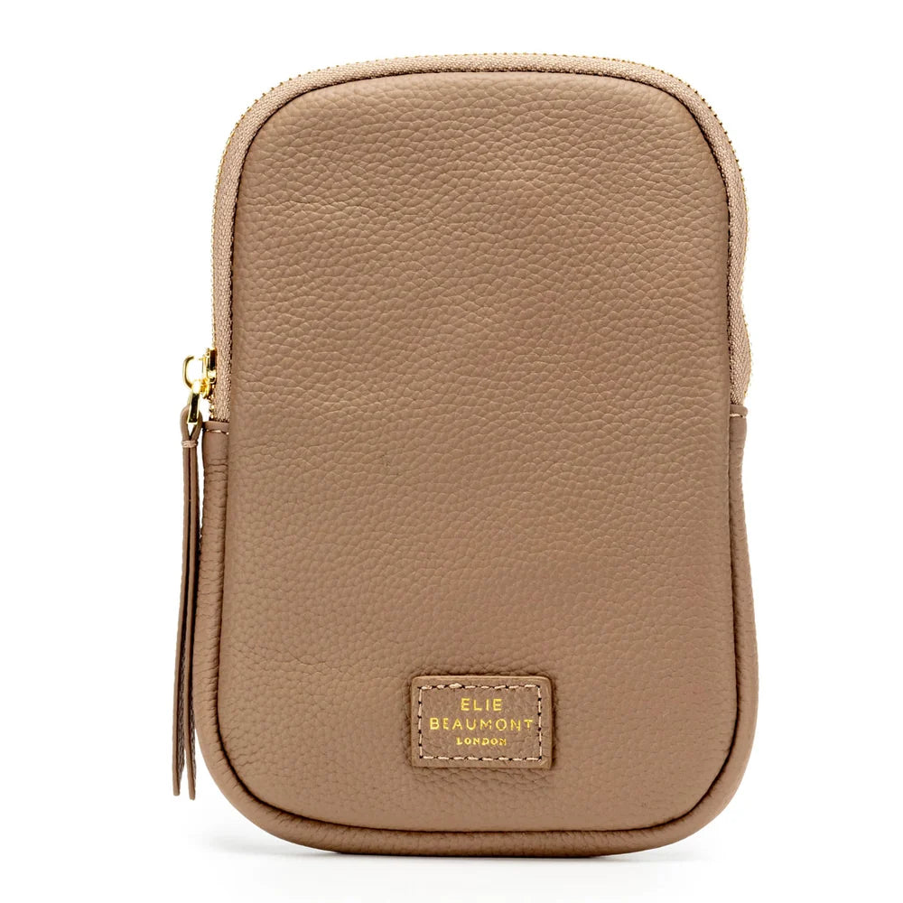 Elie Beaumont Phone Bag | Mink Leather