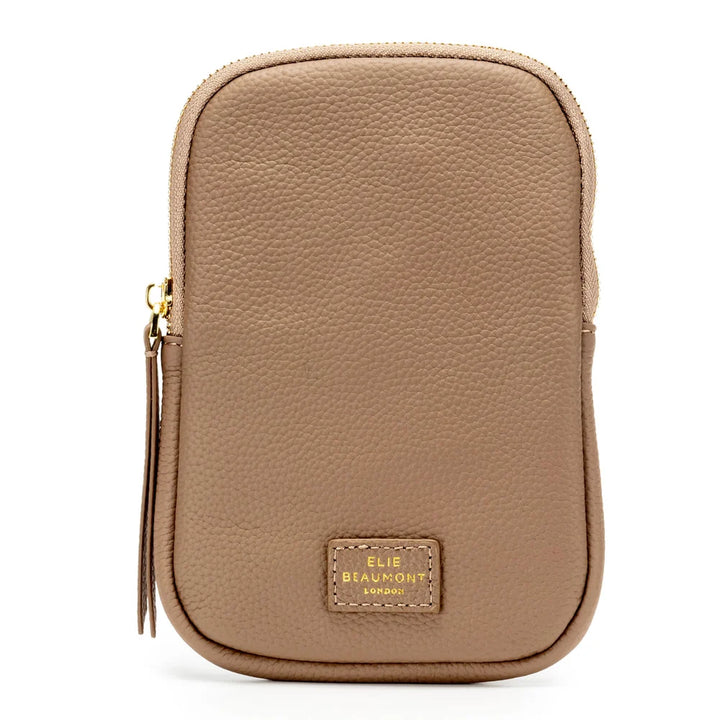 Elie Beaumont Phone Bag | Mink Leather