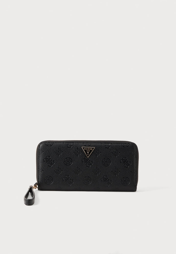 Guess Blake Black Logo Large Purse