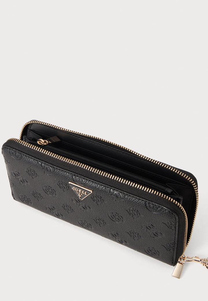 Guess Blake Black Logo Large Purse