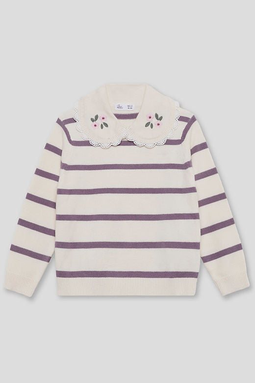 Street Monkey Ecru Knitted Jumper