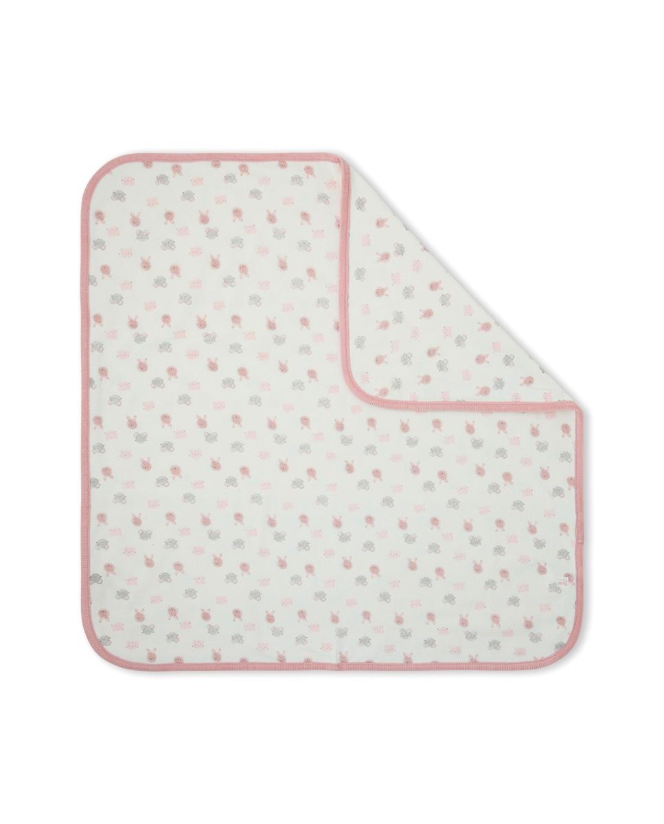 Baby Yatsi Pink Velvet Wrap Blanket
