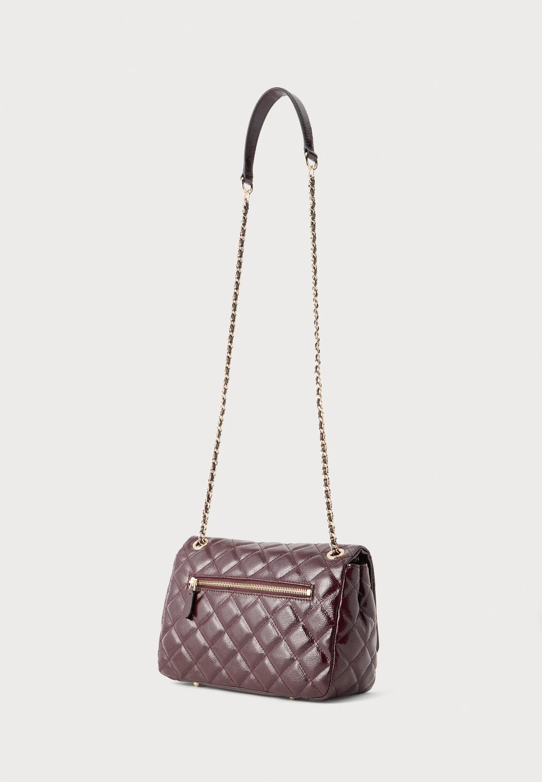 Guess Juliet Burgundy Crossbody Handbag
