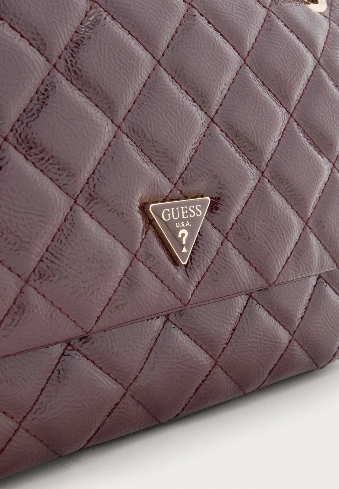 Guess Juliet Burgundy Crossbody Handbag
