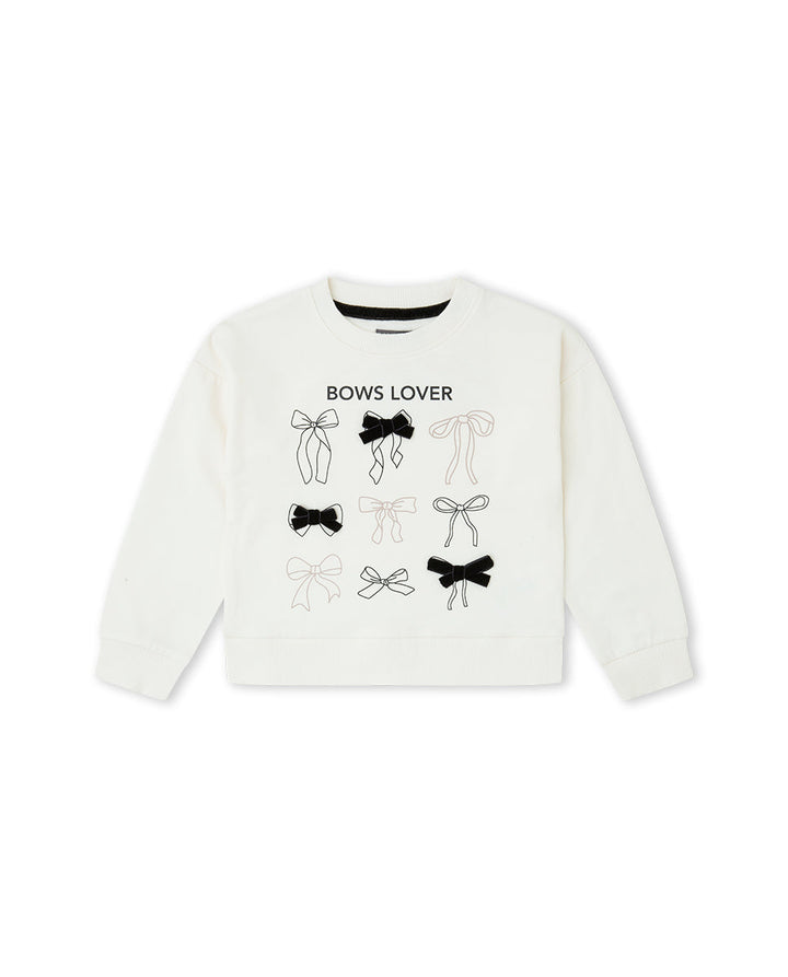 Canada House Girls Bows Lover Sweatshirt