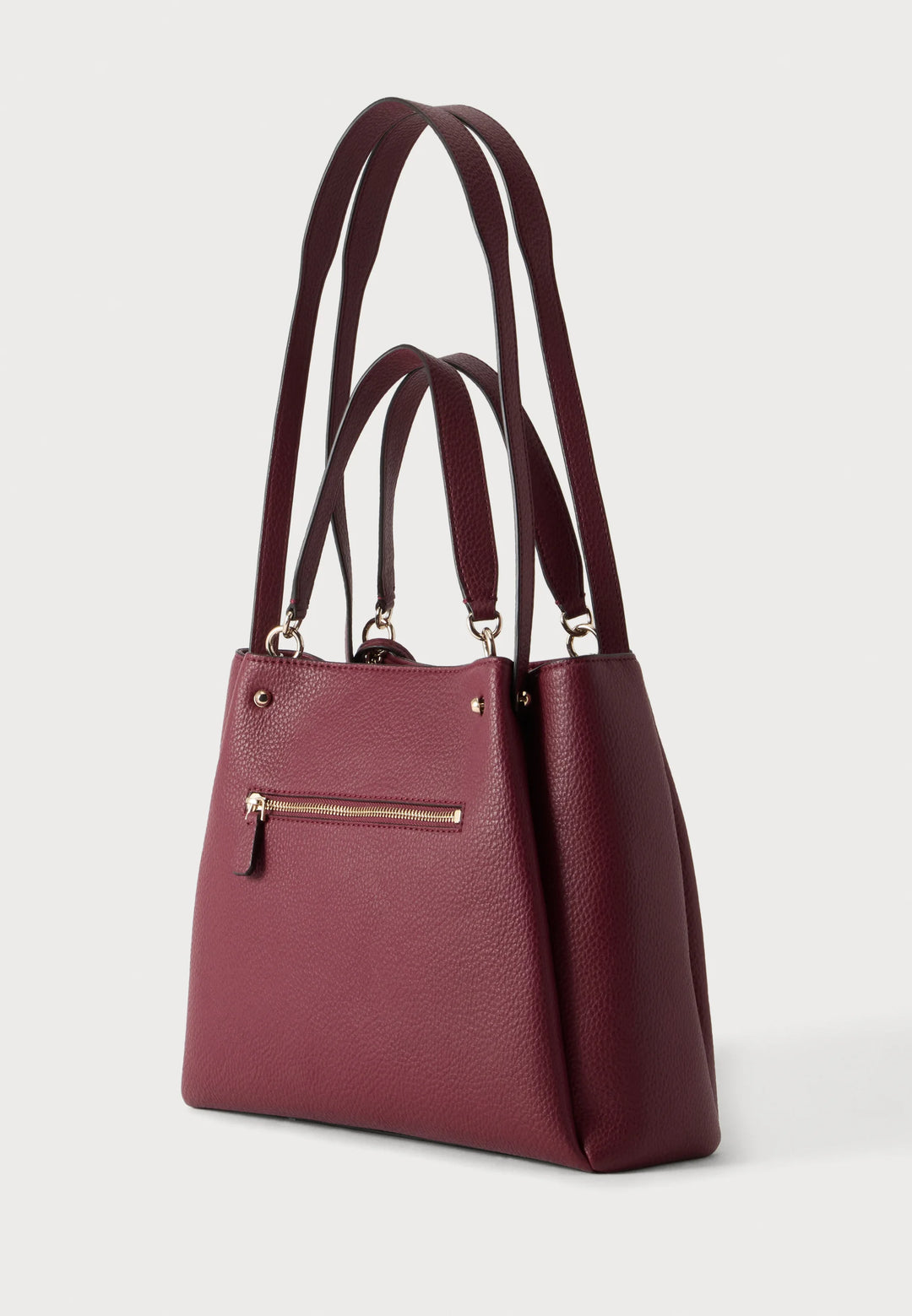 Guess Lorella Merlot Handbag