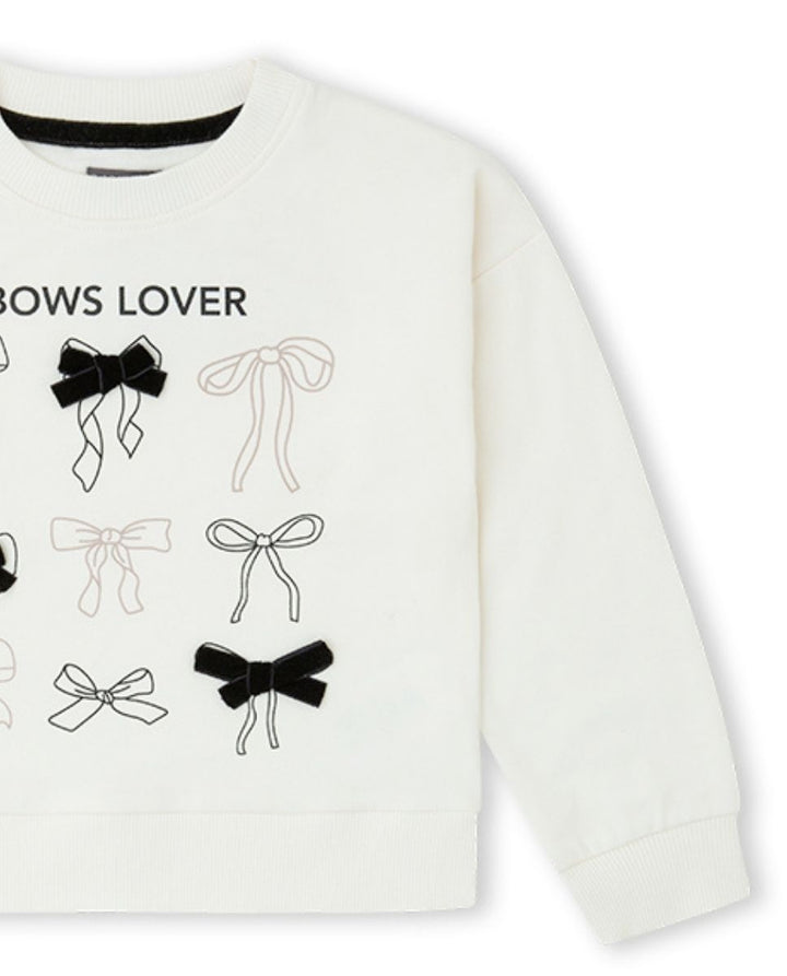 Canada House Girls Bows Lover Sweatshirt