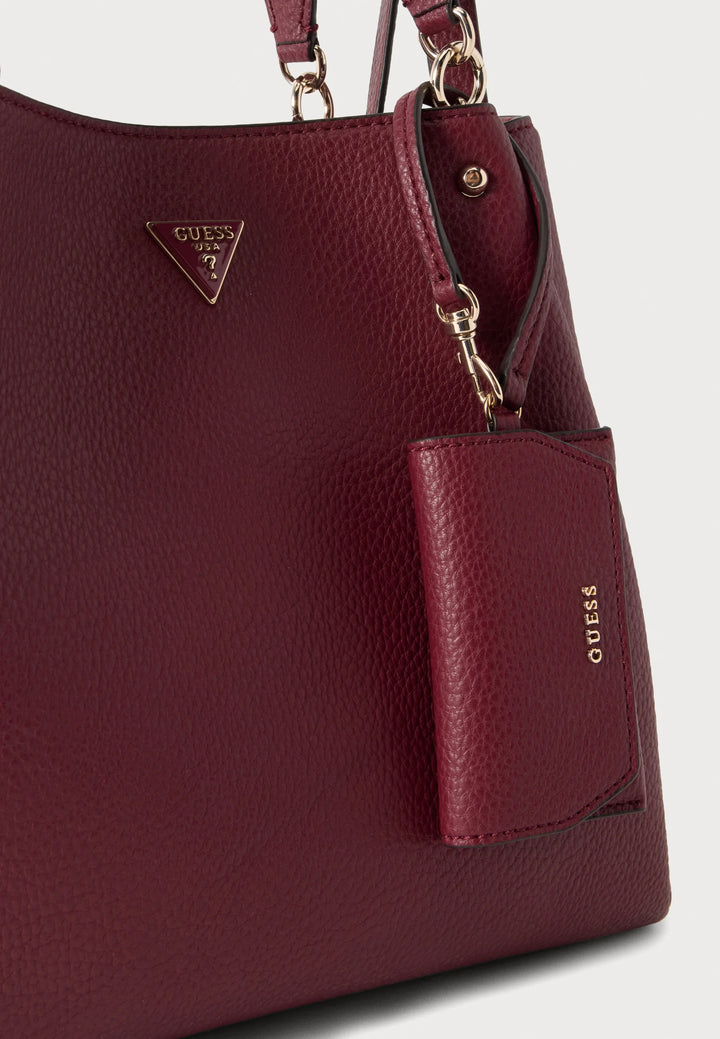 Guess Lorella Merlot Handbag