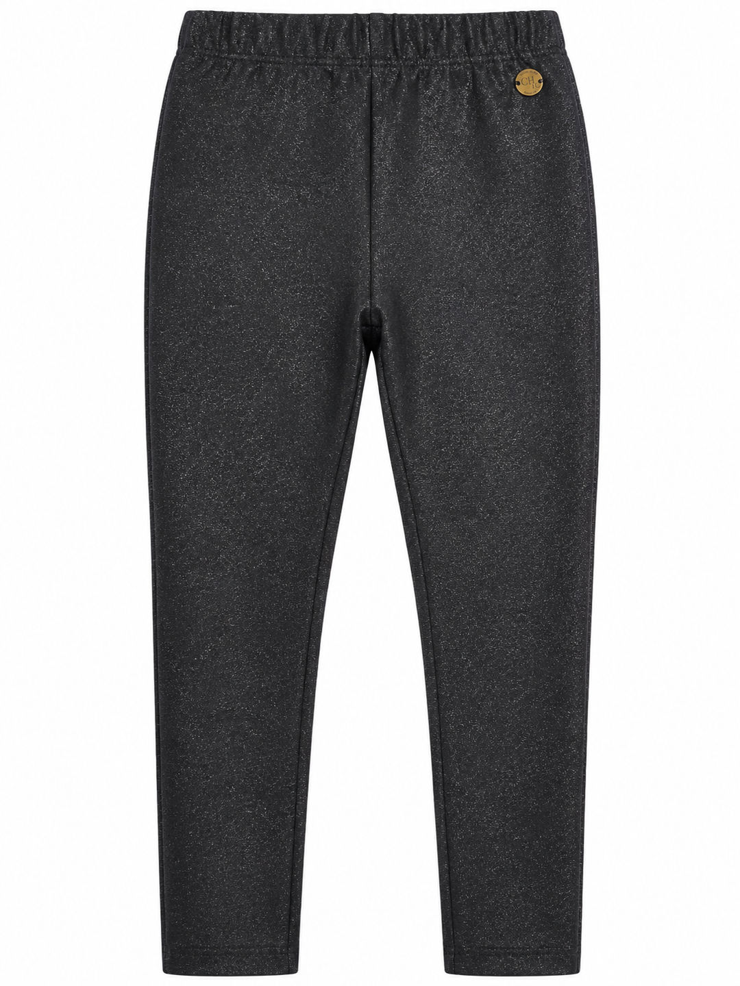 Canada House Girls Black Shimmer Leggings