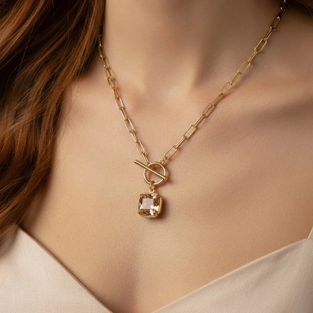 Knight &amp; Day Adalynn Champagne Necklace