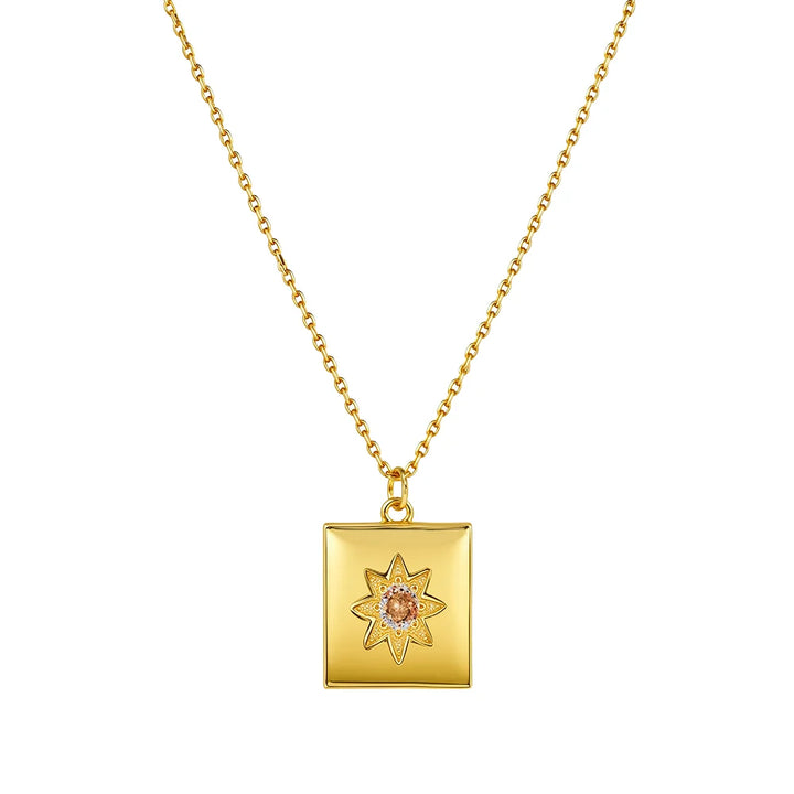 Knight &amp; Day The Pink Box Star Pendant Necklace