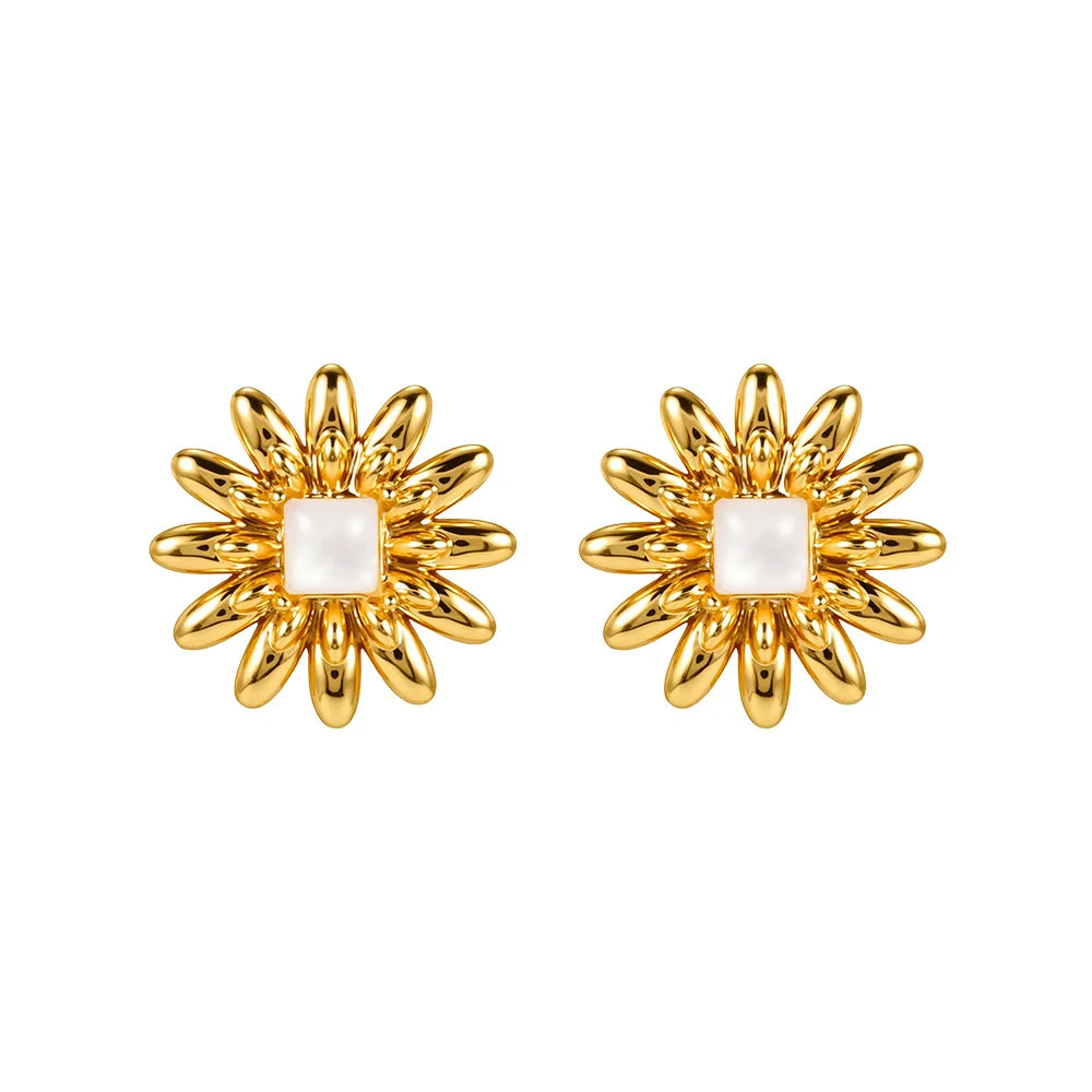 Knight &amp; Day The Pink Box Sunset Burst Earrings