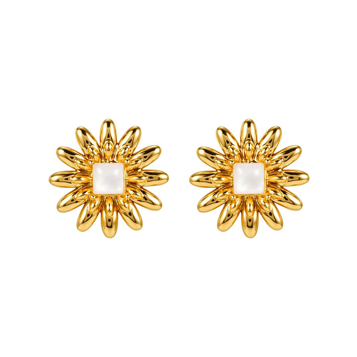 Knight &amp; Day The Pink Box Sunset Burst Earrings