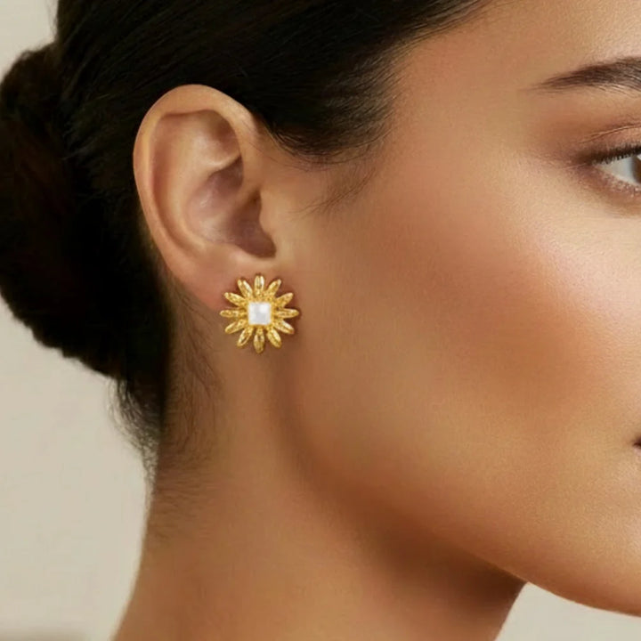 Knight &amp; Day The Pink Box Sunset Burst Earrings