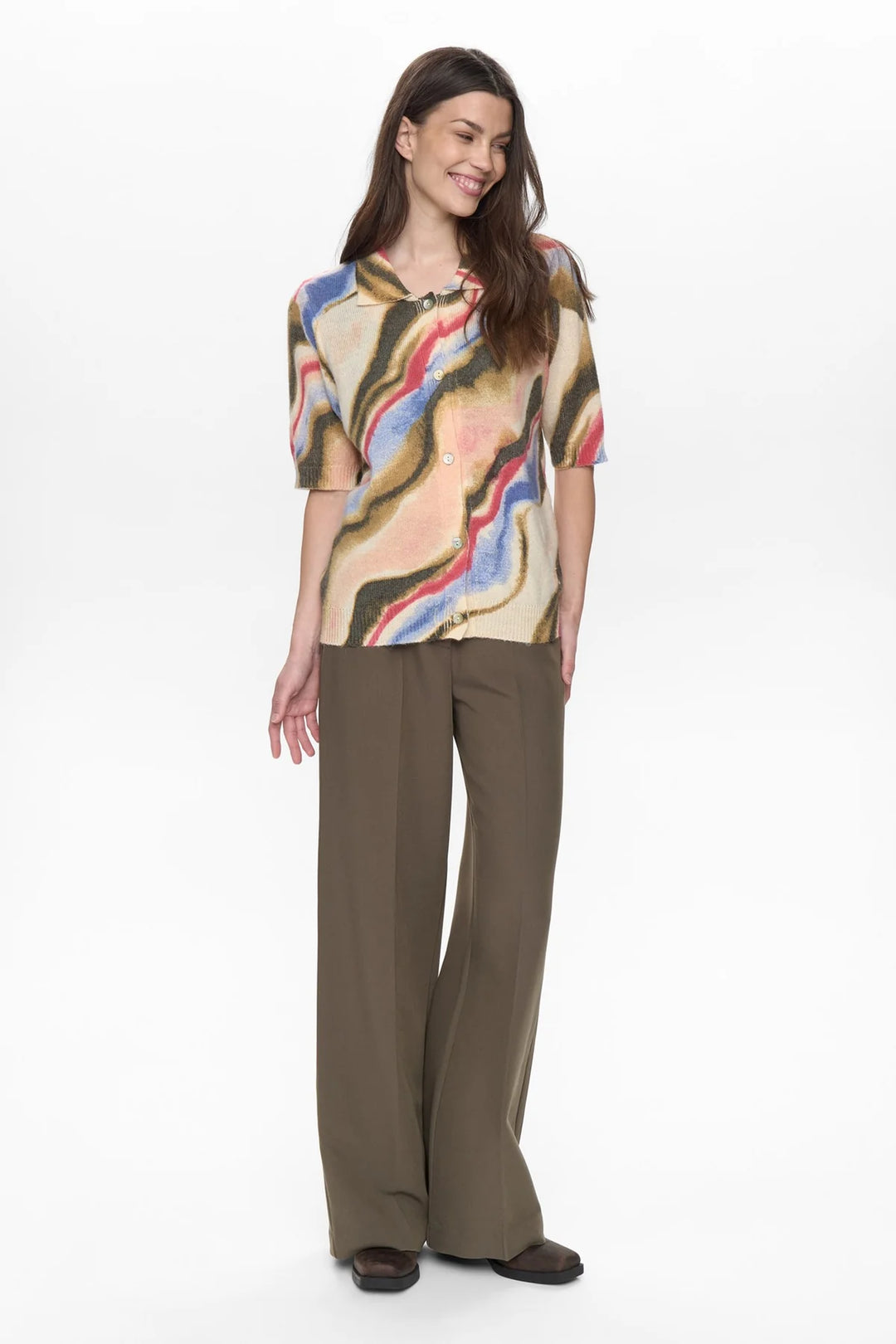 Numph Nusikka Cardigan Almost Mauve