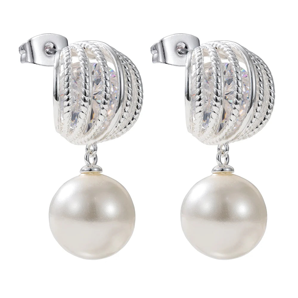 Knight &amp; Day Madeleine Faux Pearl Earrings