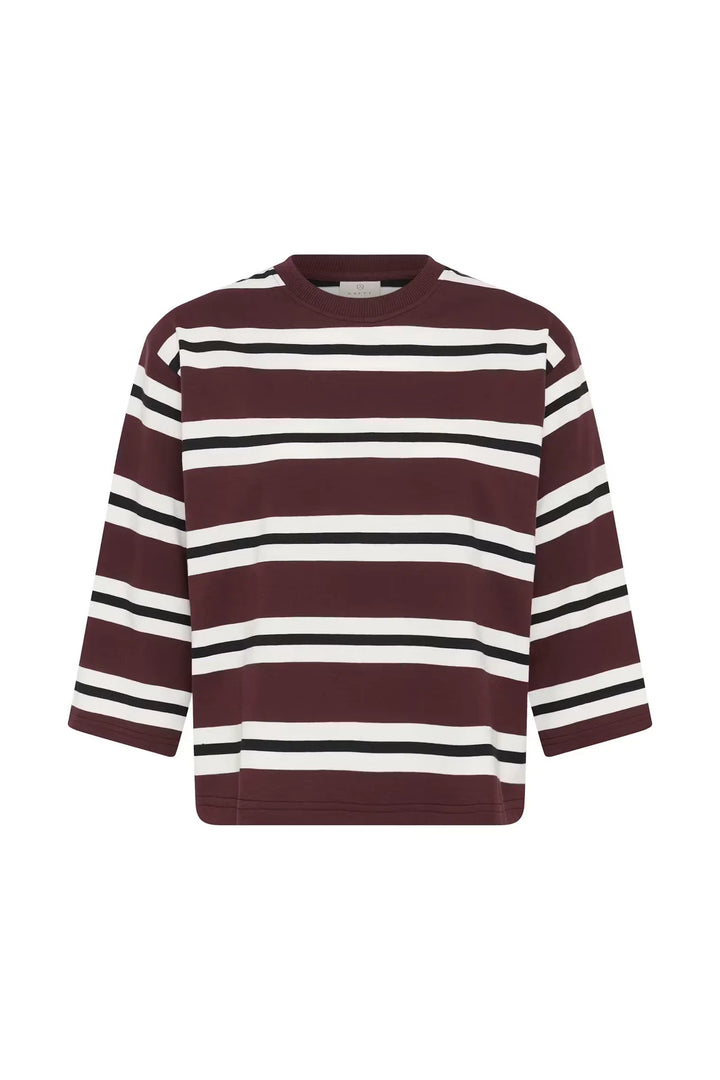 Kaffe Kawinny Fudge Chalk Black Deep T-Shirt