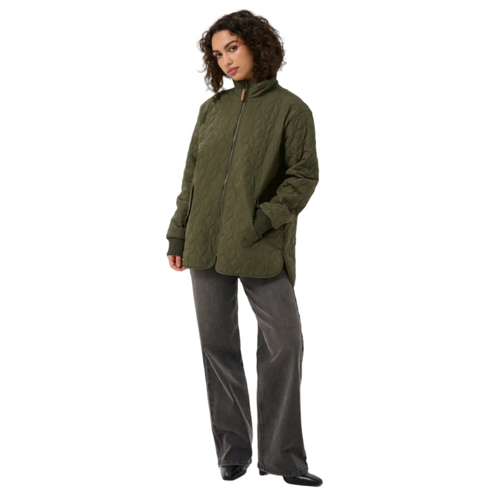 Kaffe KAleila Quilt Jacket | Olive Night