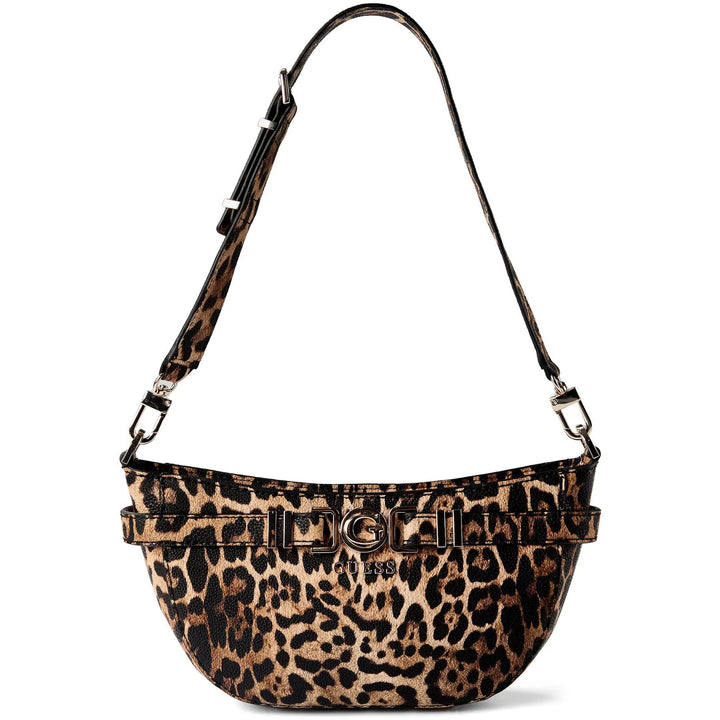 Guess Cirene Leopard Shoulder Bag