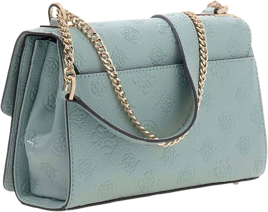 Guess Cresidia II Light Sage Logo Crossbody Bag