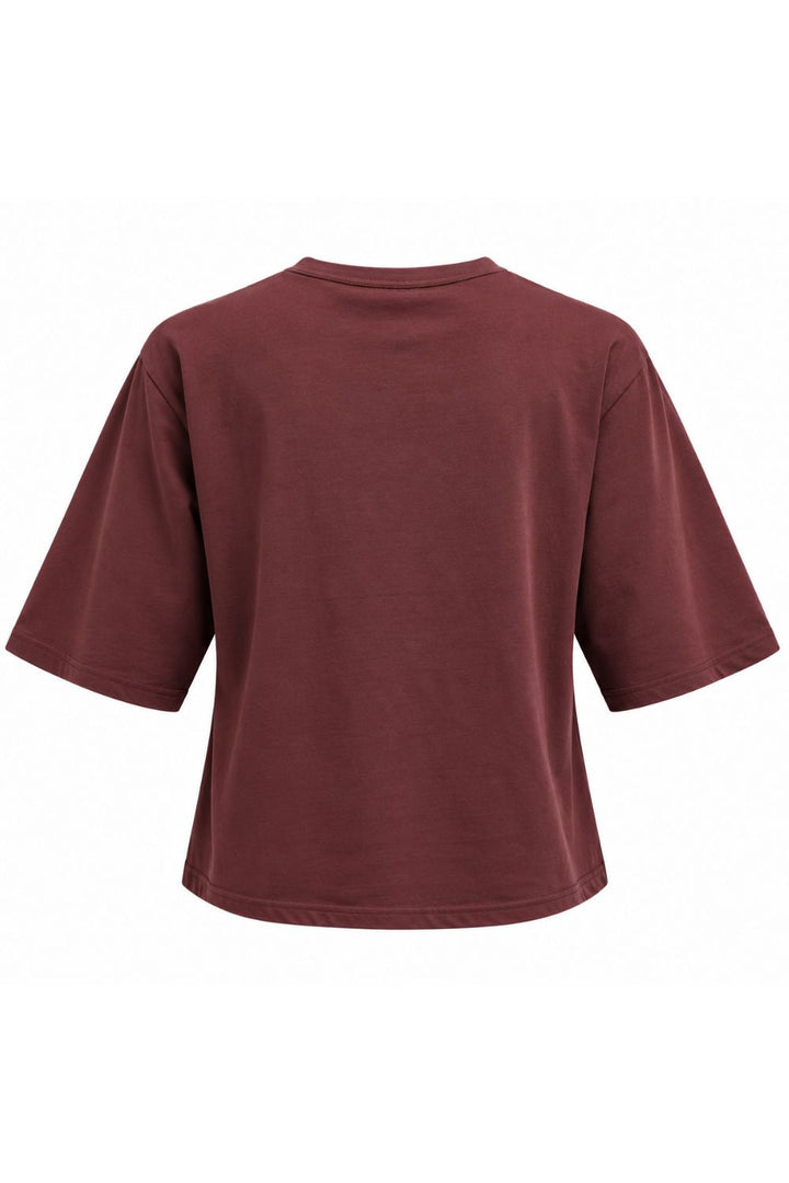 Costa Mani Icon Glasses Tee | Burgundy