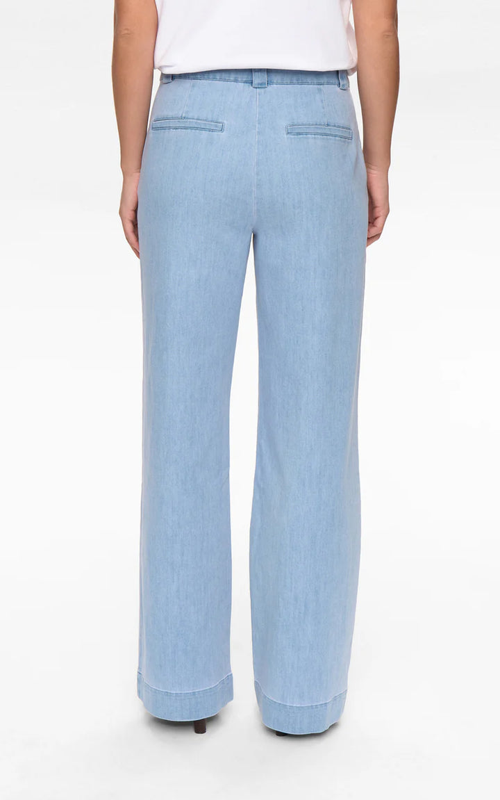 Numph Nualetta Pants Light Blue Denim