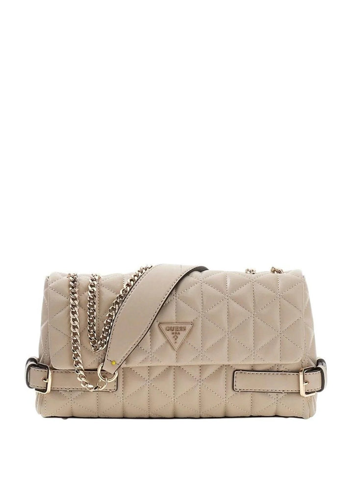 Guess Paisleigh Convertible Cross Body Bag Light Taupe