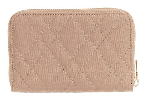 Guess Isemay Medium Pale Mocha Zip Around Purse