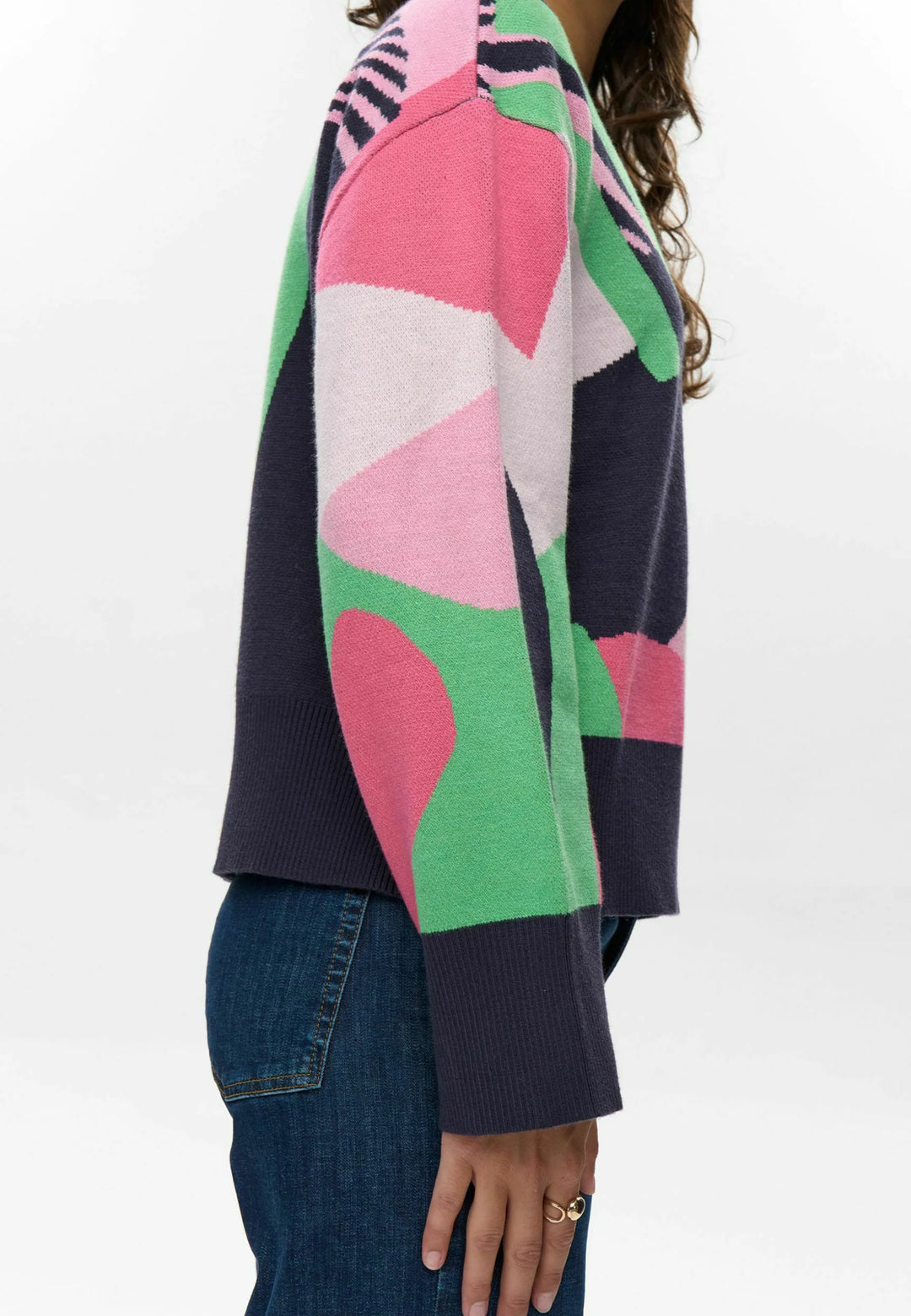 Numph Nugraphi Pullover Dark Sapphire