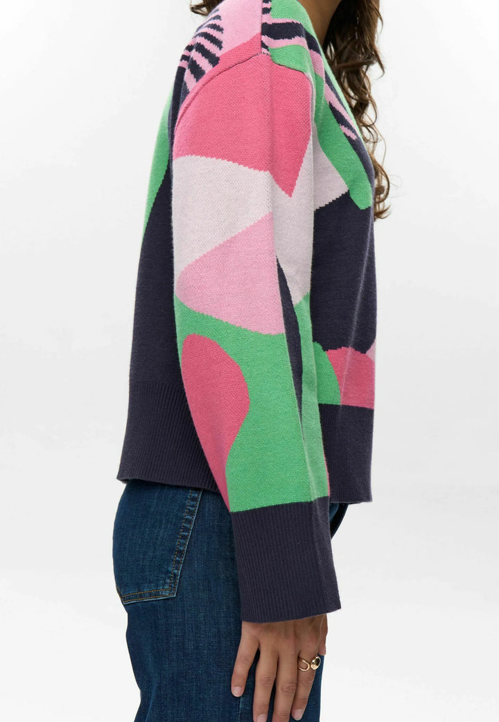 Numph Nugraphi Pullover Dark Sapphire