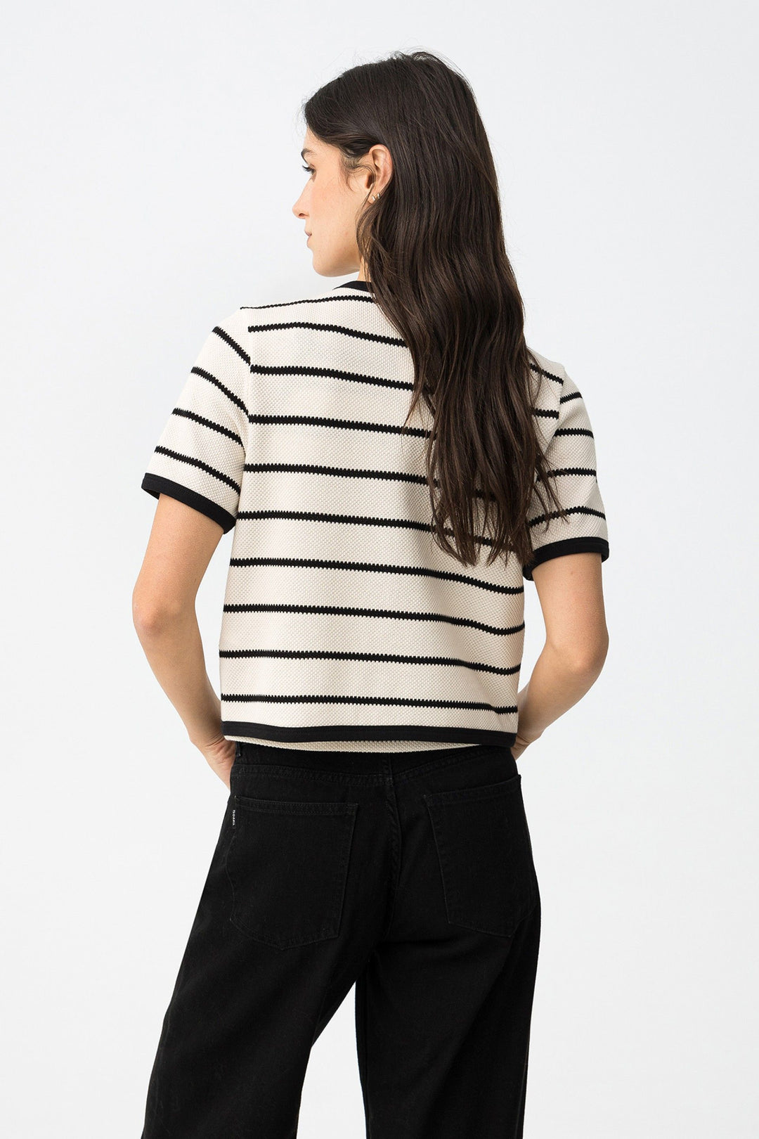 Tiffosi Harlow P Two Piece Set Black & Cream